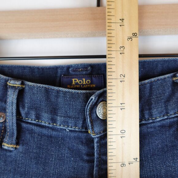 Polo Ralph Lauren Men’s Jeans Thompson Relaxed Fit Blue Denim Sz 34x30 Retro Y2K - Picture 9 of 13